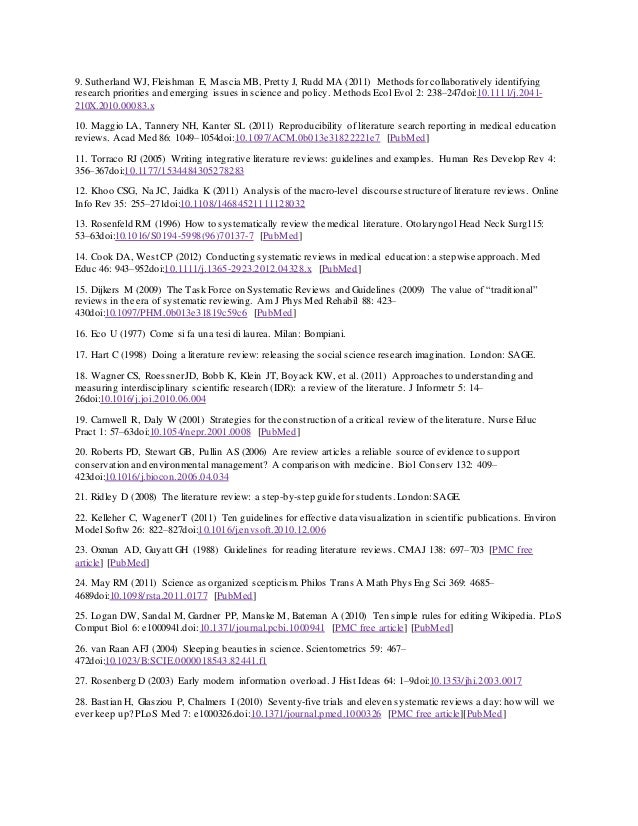 Guidelines in writing review of related literature and studies picture