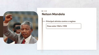 72
Principal ativista contra o regime
Preso entre 1962 e 1990
 