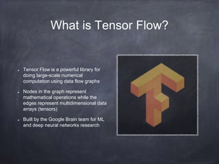 Tensor flow | PPT