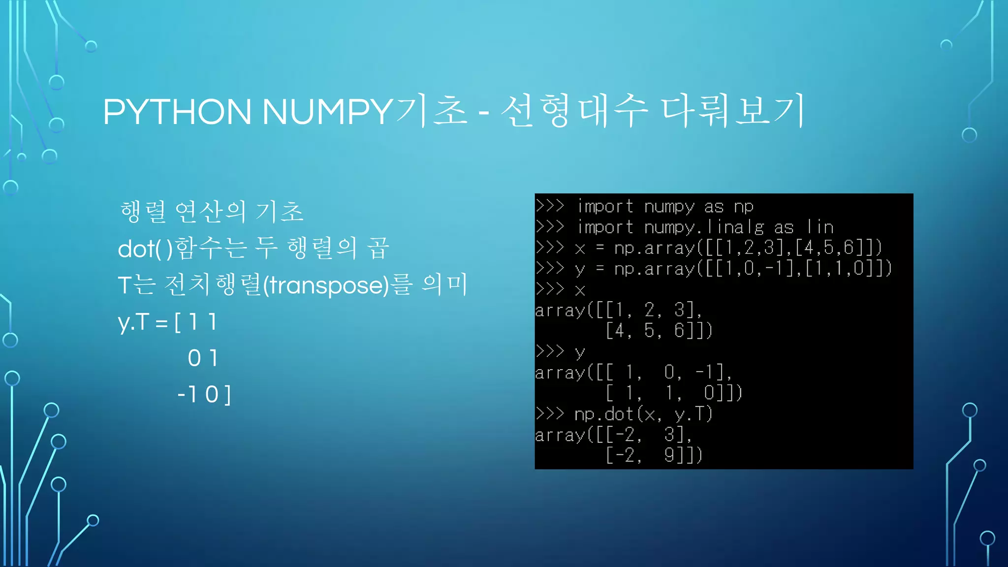 TensorFlow 개념
• H(x) = wx
 