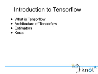Tensorflow | ODP | Artificial Intelligence | Technology & Computing