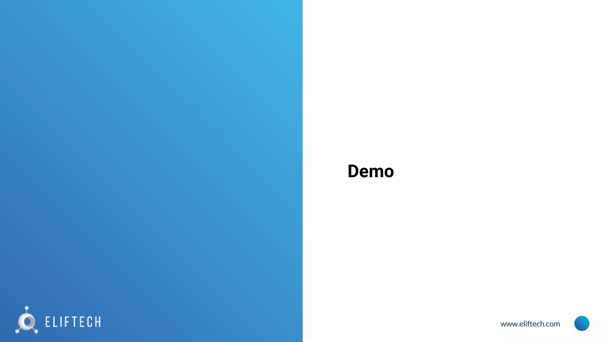 www.eliftech.com Demo 