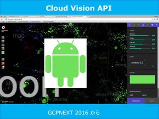 Cloud Vision API
GCPNEXT 2016 から
 