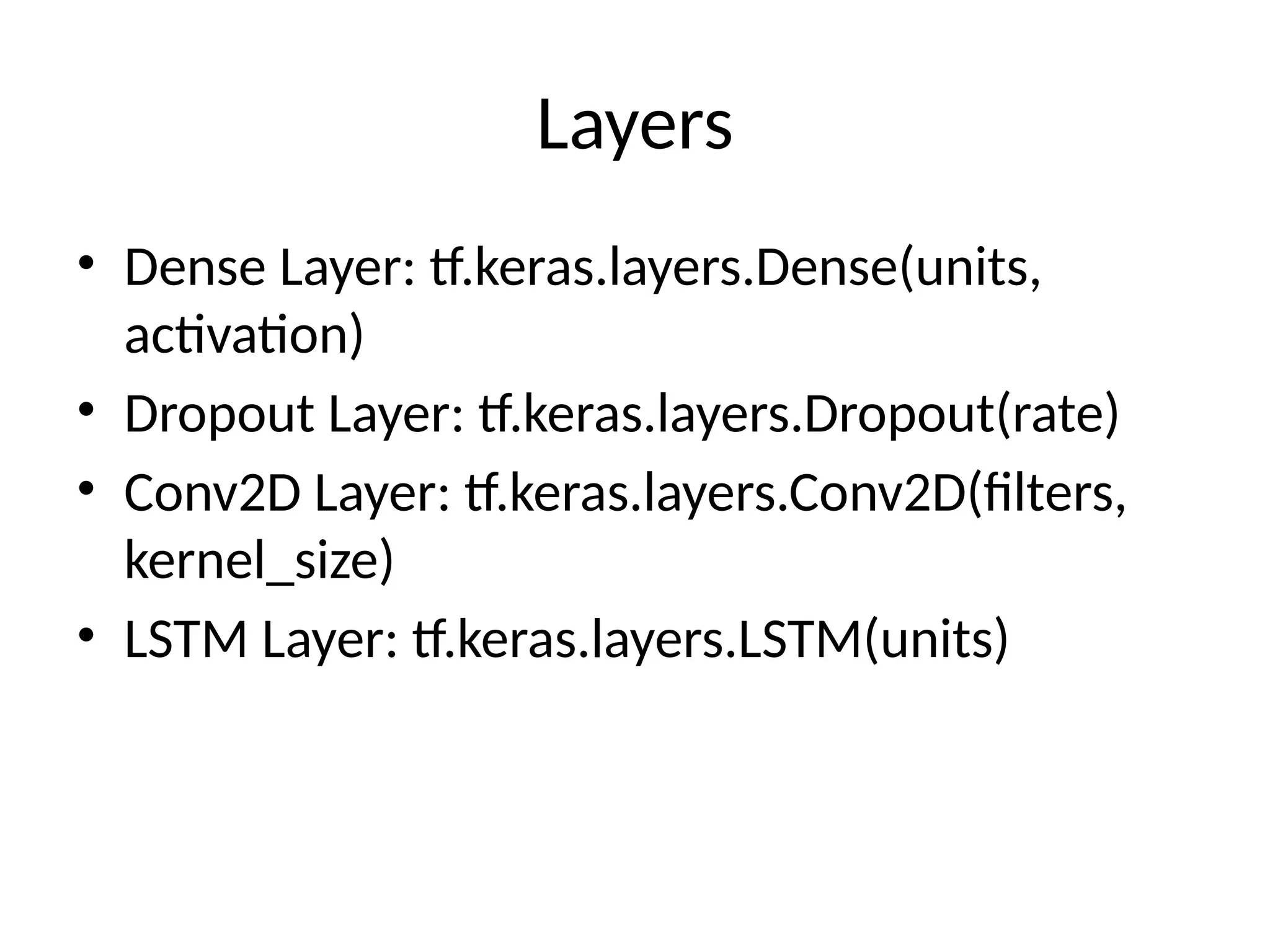 TensorFlow_Keras_CheatSheet for Deep Learning.pptx
