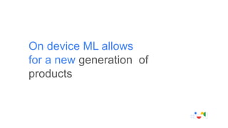 TensorFlow Lite for mobile & IoT | PDF