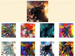 A NEURAL ALGORITHM OF
ARTISTIC STYLE
paper: http://arxiv.org/abs/1508.06576
The key finding of this paper is that the repr...