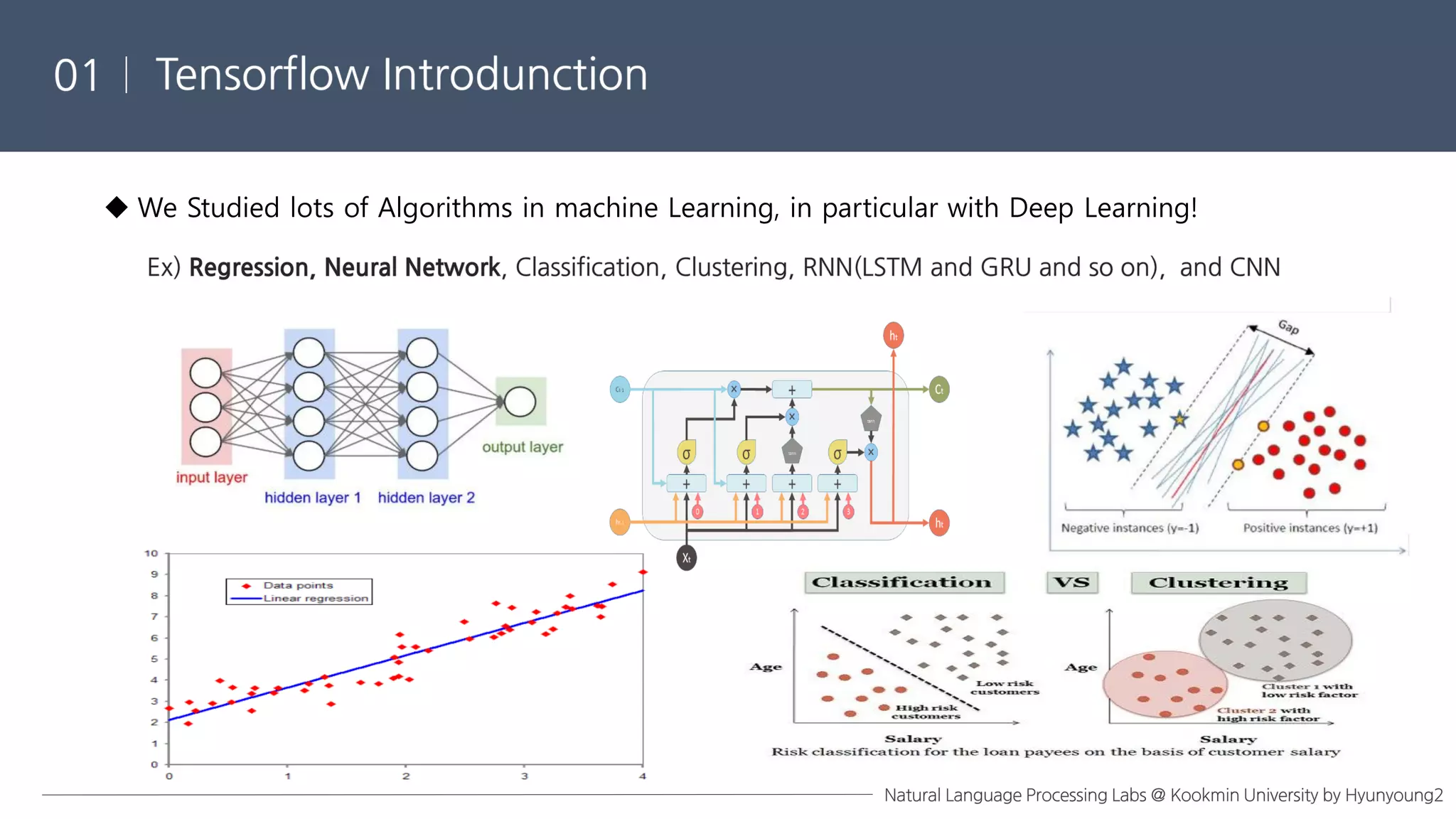 Natural language processing open seminar For Tensorflow usage | PPT