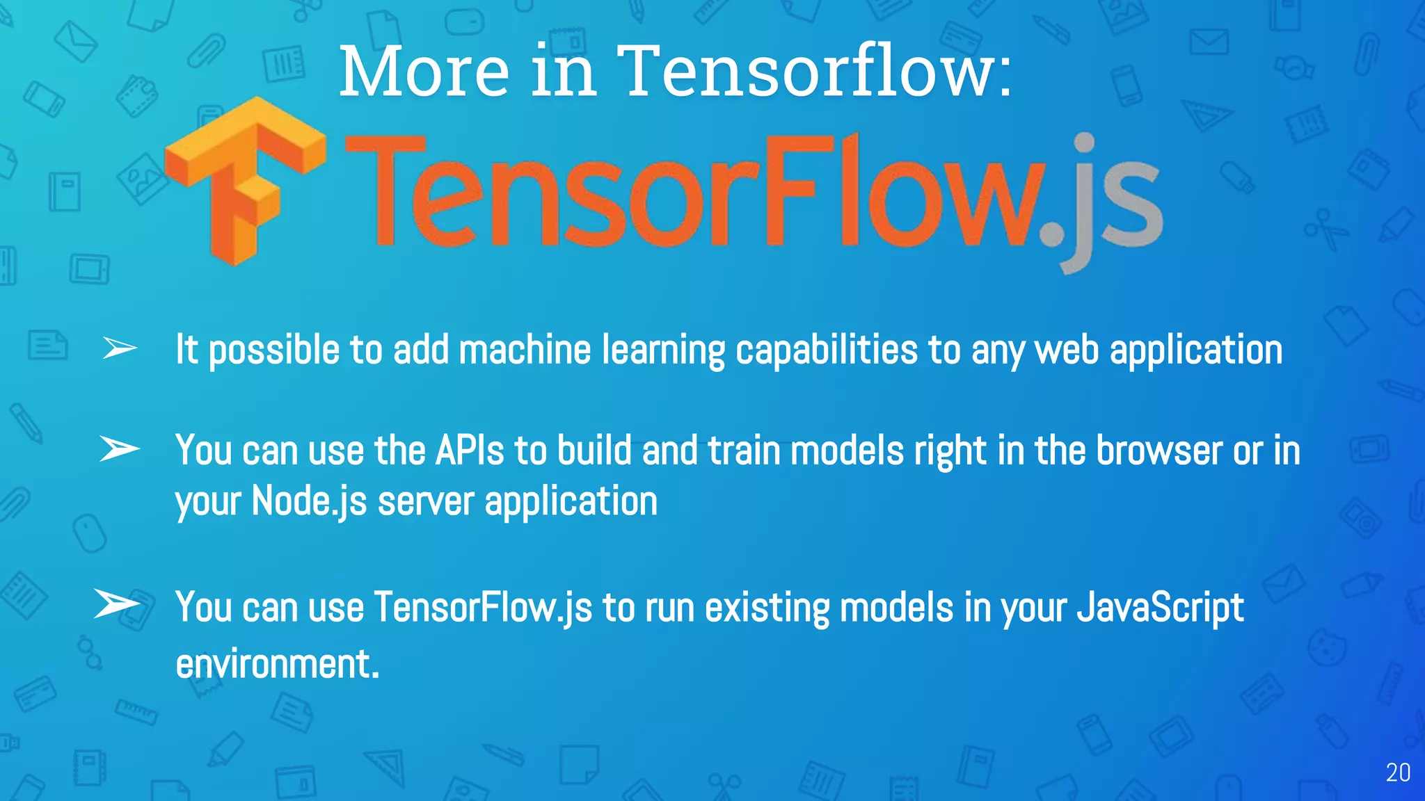 Tensorflow presentation | PDF