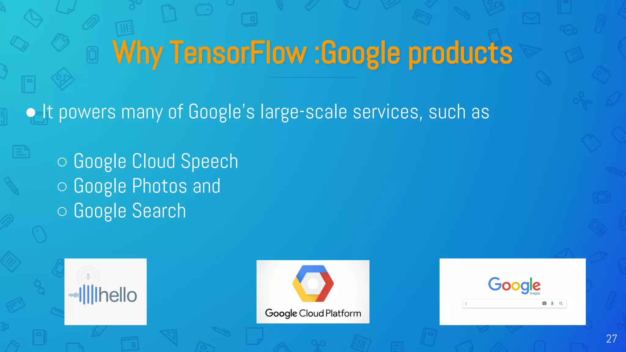 Tensorflow presentation | PDF