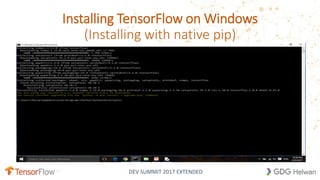 Tensorflow windows installation | PPT