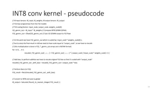 TensorRT survey | PPTX