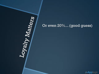 Or even 20%... (good guess)
 