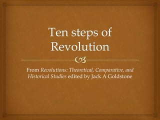From Revolutions: Theoretical, Comparative, and
Historical Studies edited by Jack A Goldstone
 