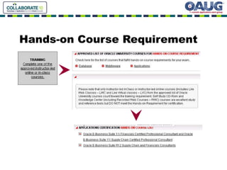 Hands-on Course Requirement 