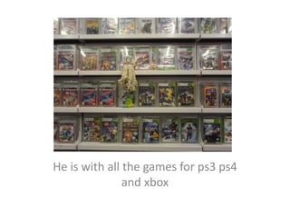 He is with all the games for ps3 ps4
and xbox
 