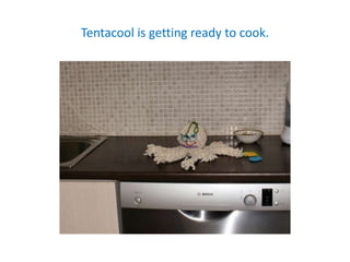 Tentacool is getting ready to cook.
 