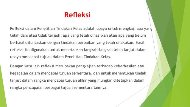 Tentang Penelitian Tindakan Kelas