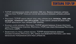 Tentang TCP/IP | PPT