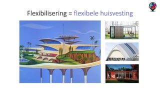 Flexibilisering = flexibele huisvesting 
 