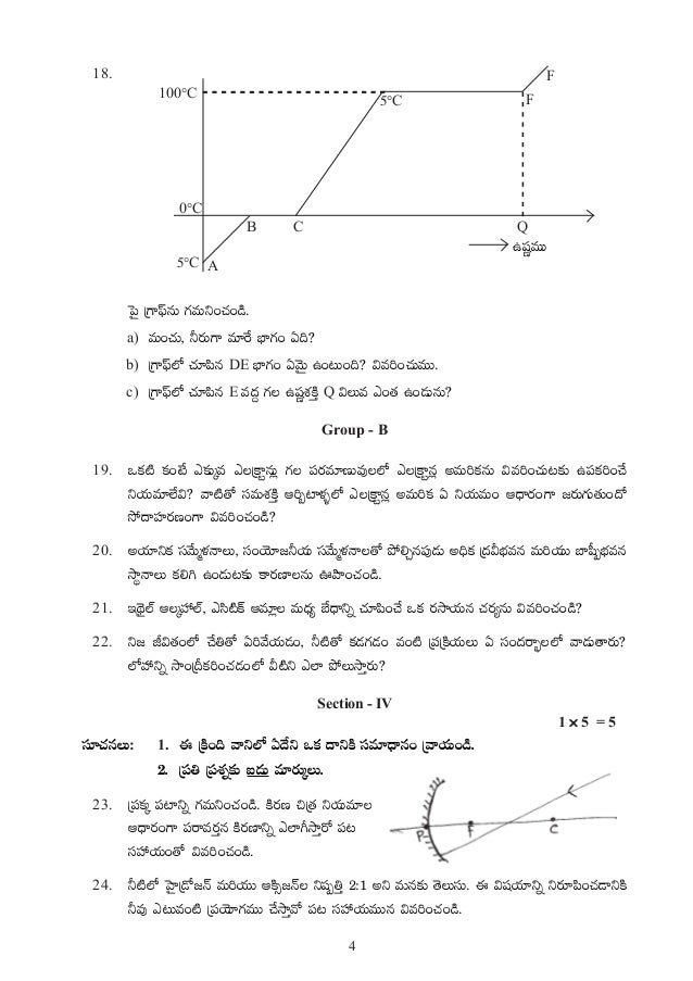 Tenth Class State Syllabus Model Paper Tm Ap Physical Science Tenth Class State Syllabus Model Paper Tm Ap Physical Science