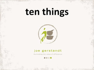 ten things 