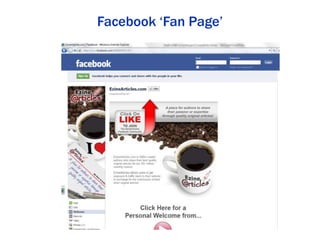 Facebook ‘Fan Page’