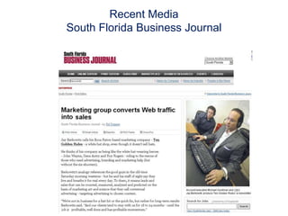 Recent MediaSouth Florida Business Journal