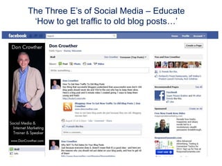 Twitter  -  140 Character updates “personalized news feed”