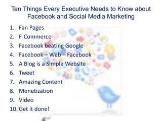 Commonly used Social Media…