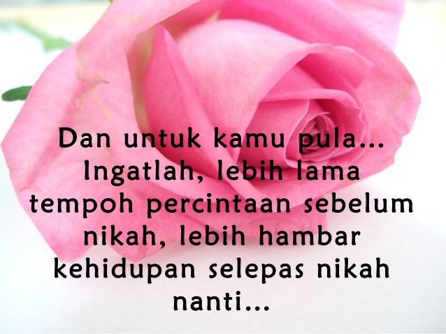 Tentu Ada Cinta Secara Islam