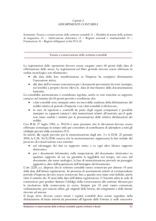 Fac simile lettera richiesta documenti contabili srl