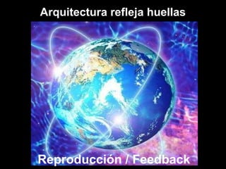 Reproducción / Feedback Arquitectura refleja huellas 