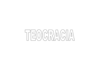 TEOCRACIA 