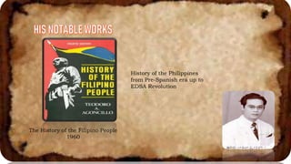 The History of the Filipino People
1960
History of the Philippines
from Pre-Spanish era up to
EDSA Revolution
 