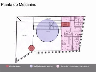 Planta do Mesanino
 