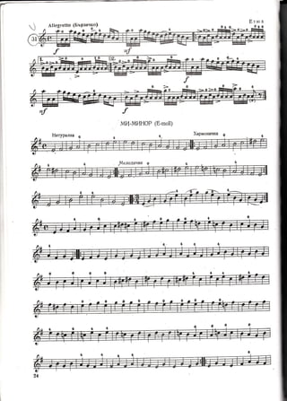 Allegretto (E"ro.nrPo Erro A 
oao 
"f0 
qf .f 
MI4-MI4HOP (E-moll) 
XapuoHuua o 
 