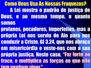 trabalhar entre a elite dos judeus de todo o Império Romano. O que o habilitaria para esta tarefa? Certamente não foi a sua inteligência ou instrução. Ele era pouco instruído, era um pescador. Mas Deus o habilitou para o exercício da grande liderança. 