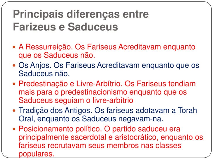 Teologia Do Novo Testamento Farizeus