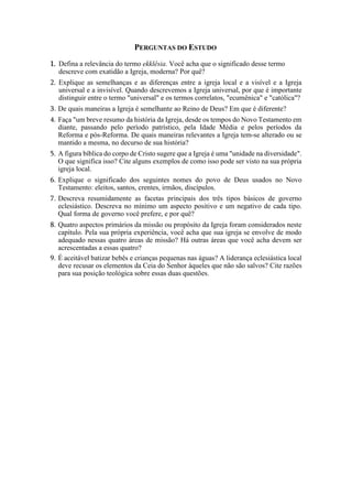 Teologia sistematica (Stanley Horton)