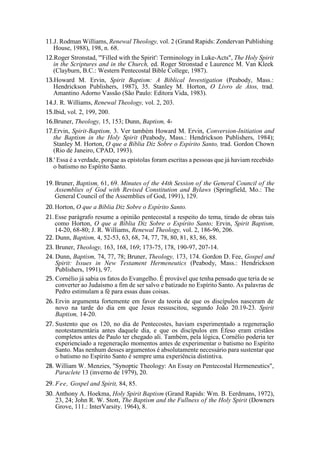 Teologia sistematica (Stanley Horton)