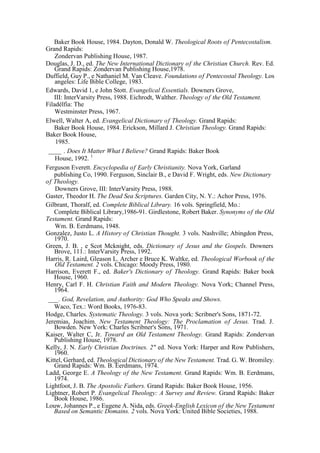 Teologia sistematica (Stanley Horton)