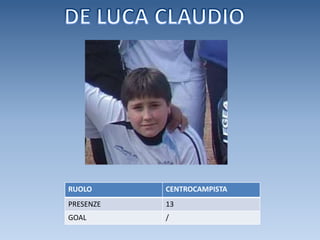 DE LUCA CLAUDIO