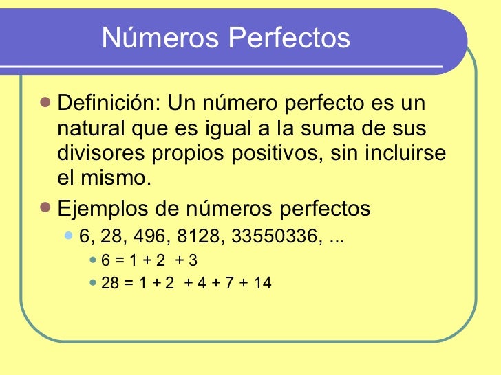 ¿Para Qué Sirven los Números Perfectos en Matemáticas?