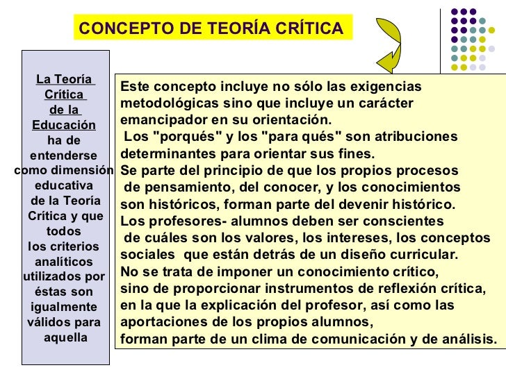 Resultado de imagen para teoria critica