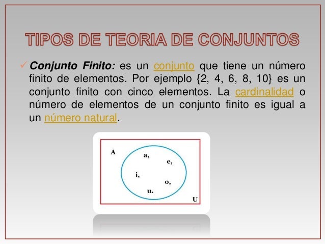 Teoría de conjuntos