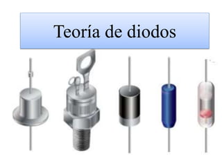 Teoría de diodos
 