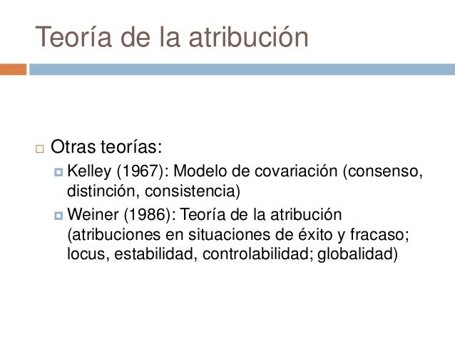 Modelo De Covariación De Kelley