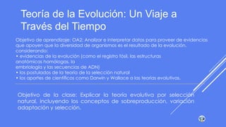 Teora de la Evolucin Un Viaje a Travs del Tiempo.pptx