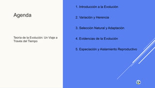 Teora de la Evolucin Un Viaje a Travs del Tiempo.pptx