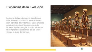 Teora de la Evolucin Un Viaje a Travs del Tiempo.pptx